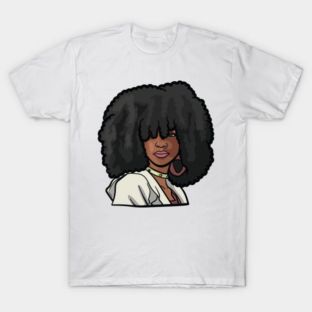 Sophisticated Black Woman T-Shirt by NaturallyBlack